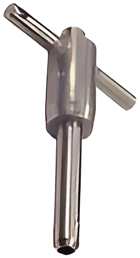 Smart Block Pin button GT handle single acting side view