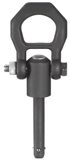 Smart Block Pin button Shackle Lifting Pin handle single acting side view